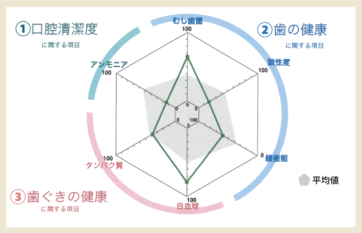 口腔清潔度・歯の健康に関する項目・歯ぐきの健康